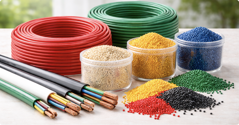 PVC insulated wires and high-voltage cable applications